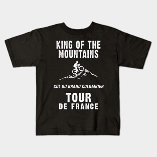 ✪ Col Du Grand Colombier ✪ Tour de France King of the mountains Kids T-Shirt